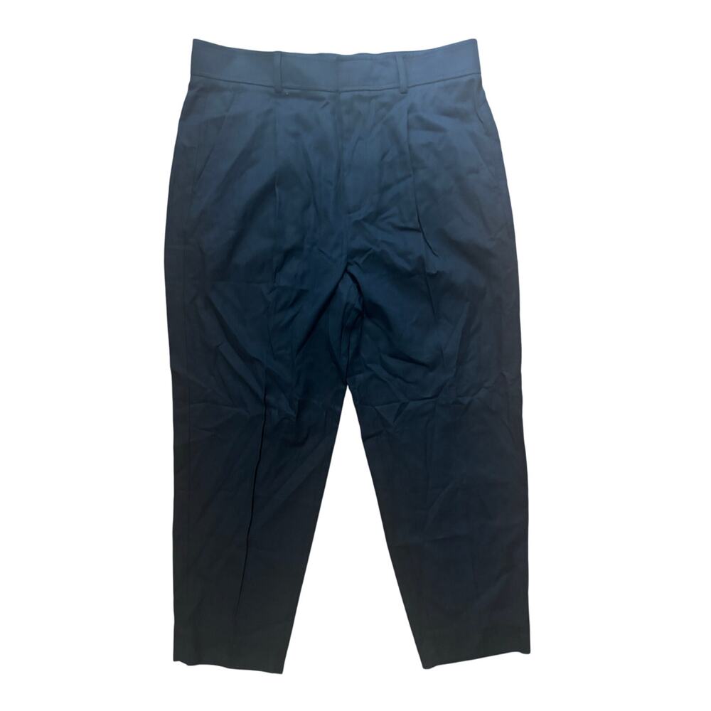 NWOT Everlane The Draper Tapered Pant in Buttersmooth In Navy Size 14 - Picture 4 of 9